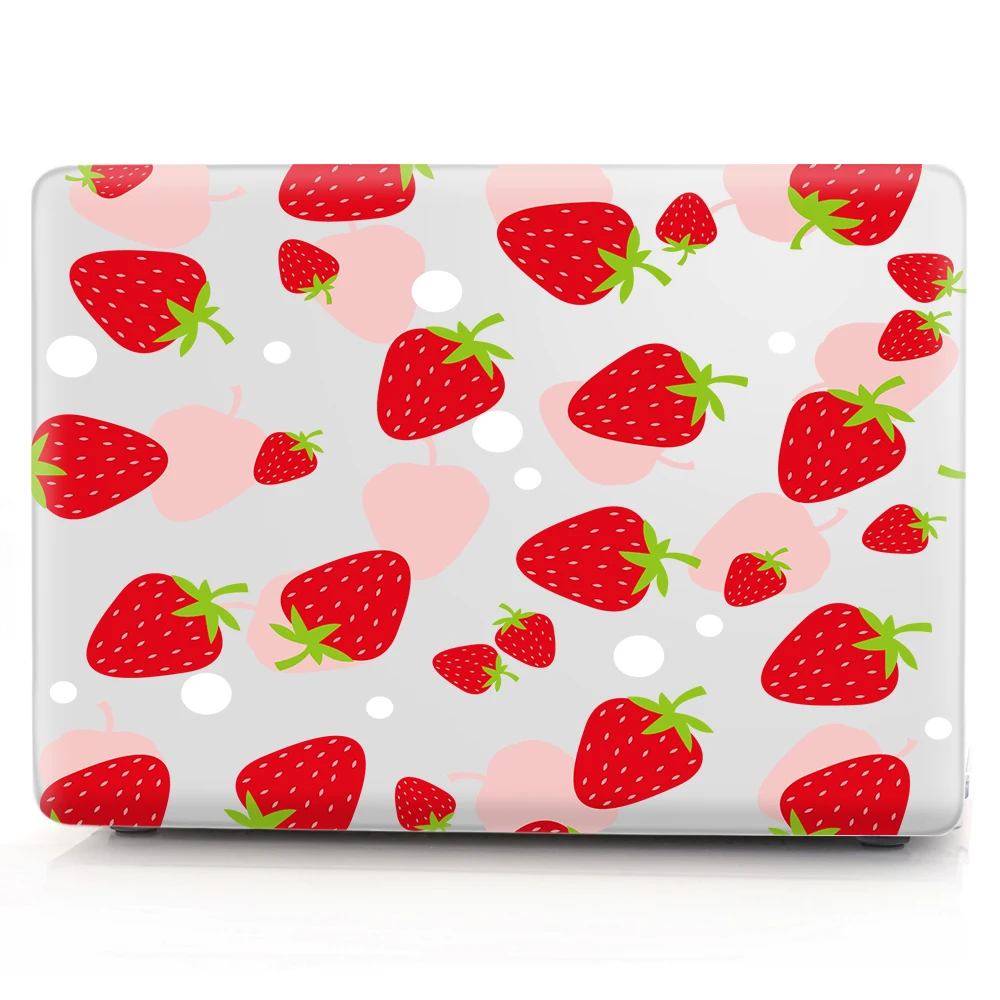 For Macbook Air Case Eco Friendly Cartoon Fruit Dust Cover Hard Shell For Macbook Pro 13 Air Pro 15 Touch Bar A2179 2020