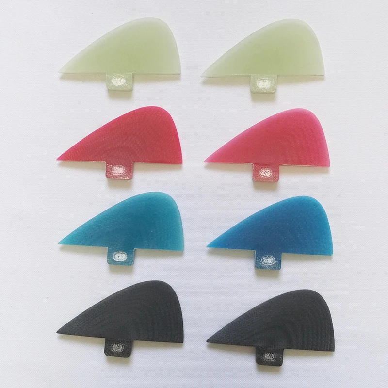 Mix Color Kite surf Fin Small Keel fin Fiberglass Resin Red Black Surfing