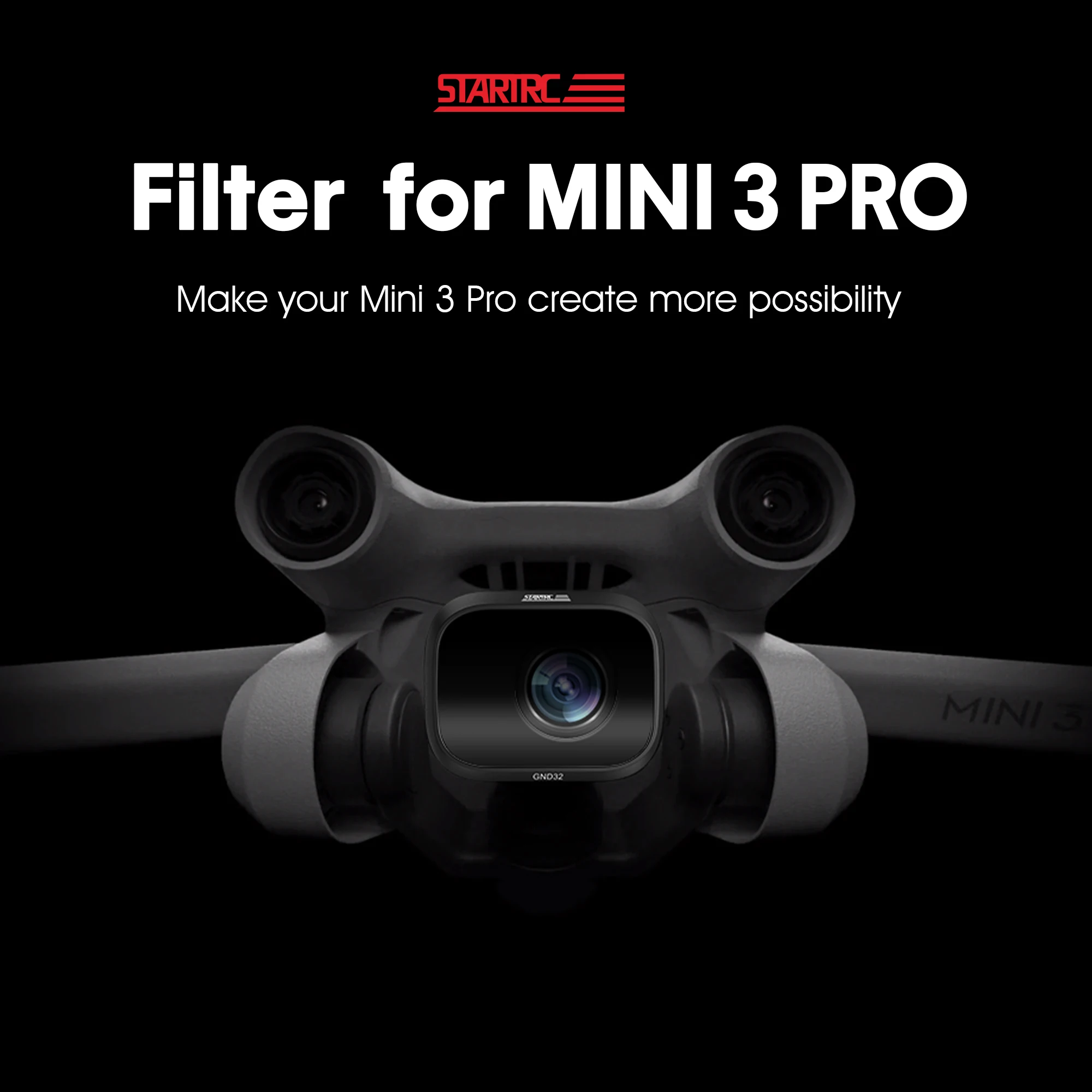 STARTRC Star 4X Camera Lens CPL UV Graduated ND16 ND 64 256 Neutral Density GND 16 Filters DJI Mini 3 Pro for drone Accessories