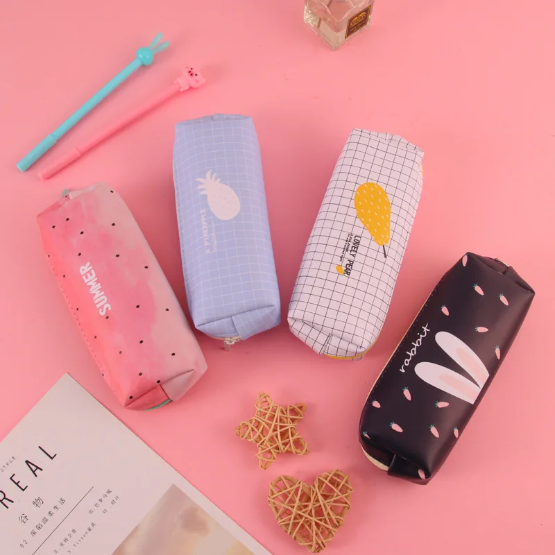 Custom Large Capacity Storage Pouch gift School Pen Pencil bags Case Stationery