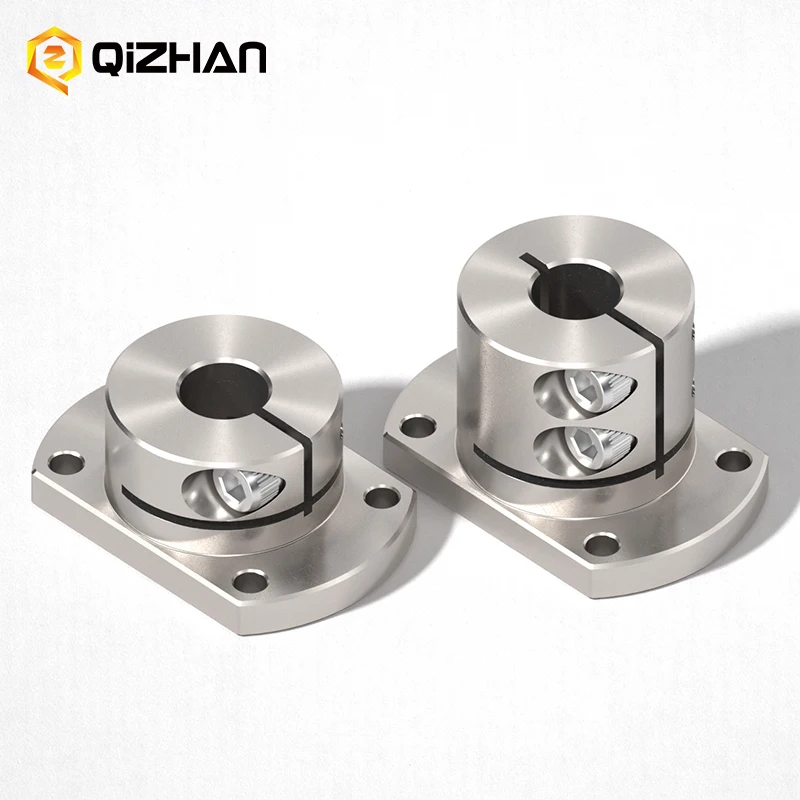 3/3.17/4/5/6/7/8/10/11/12/14mmmm Rigid Flange Coupling Motor Guide Shaft Coupler Motor Connector Shaft Axis Bearing Fittings