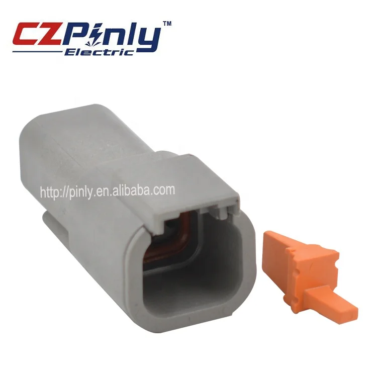 4 Pin deutsch DTM мужской герметичный автомобильных разъемов DTM04-4P