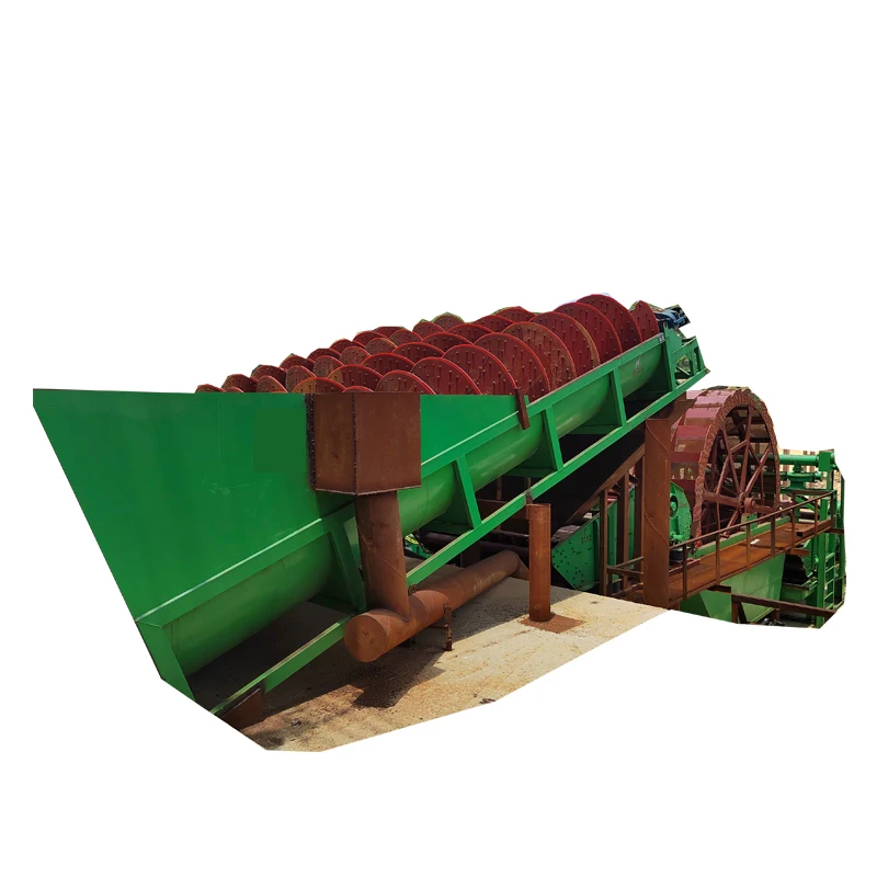 Double Spiral Sand Washer Low Power Consumption Screw Sand Washer Mobile Sand washer