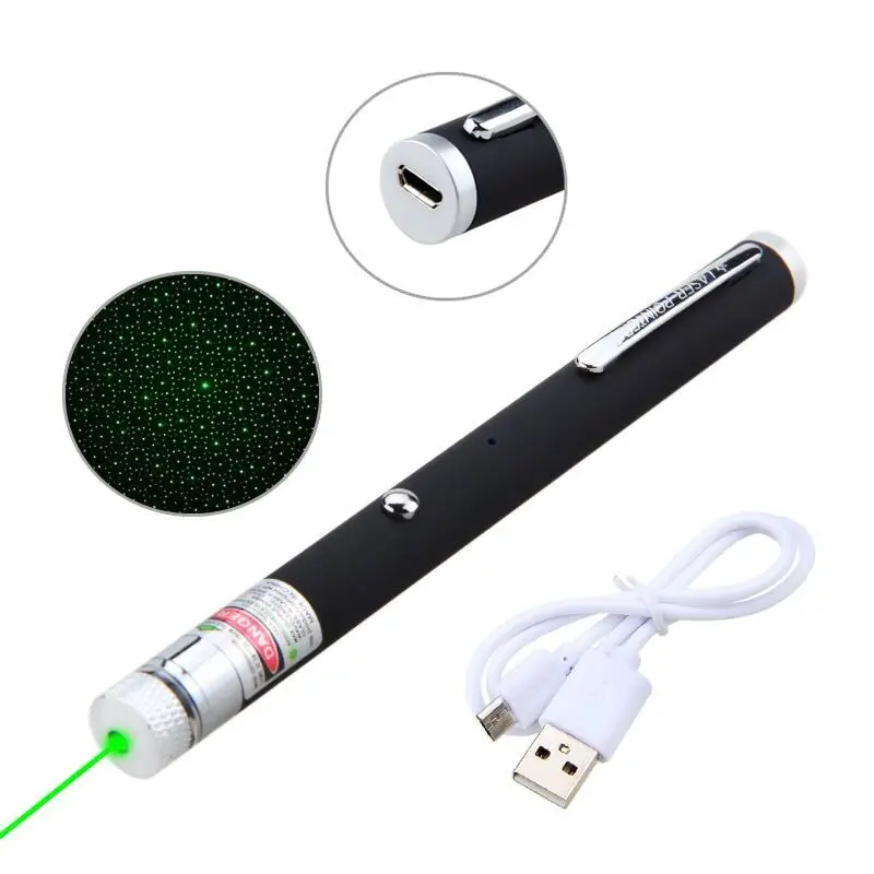 
5mW 10mW 20mW 40mW 100mW USB Red Blue Violet Green Laser Pen 