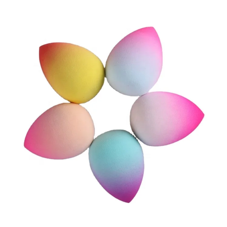 Спонж для макияжа в форме капли воды Mskeup 5 шт./партия 3 шара косметика Вибрирующая объемная водяная большая