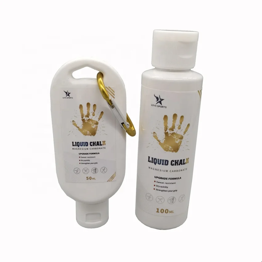 Liquid Gym Chalk Gym Weightlifting Hand Grip Colorful Magnesia Carbonate Chalk