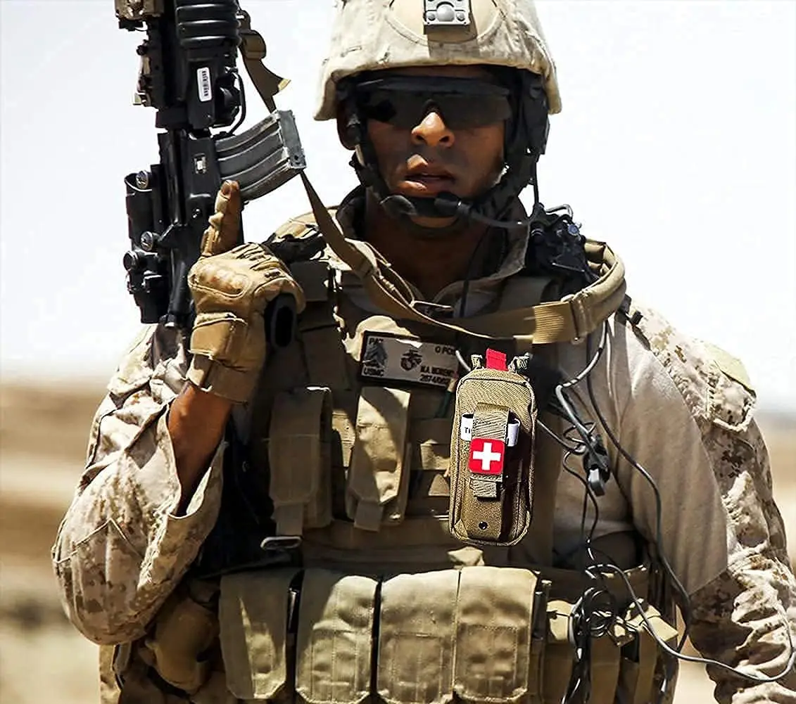 Hot Sale Molle IFAK Pouch Emergency Bag Trauma Kit Tactical First Aid Kit