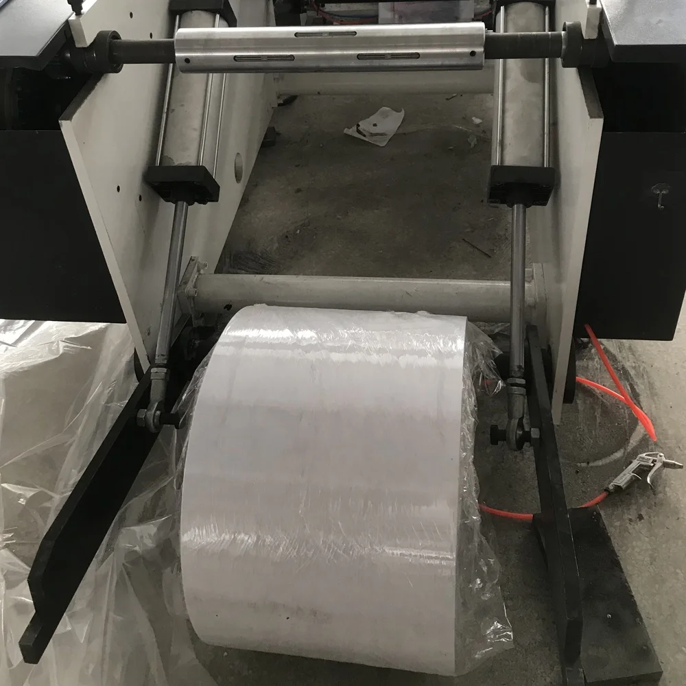 HJRY-850 5 Color PLC Flexo Printer Cold Laminating Flexographic Printing Machine