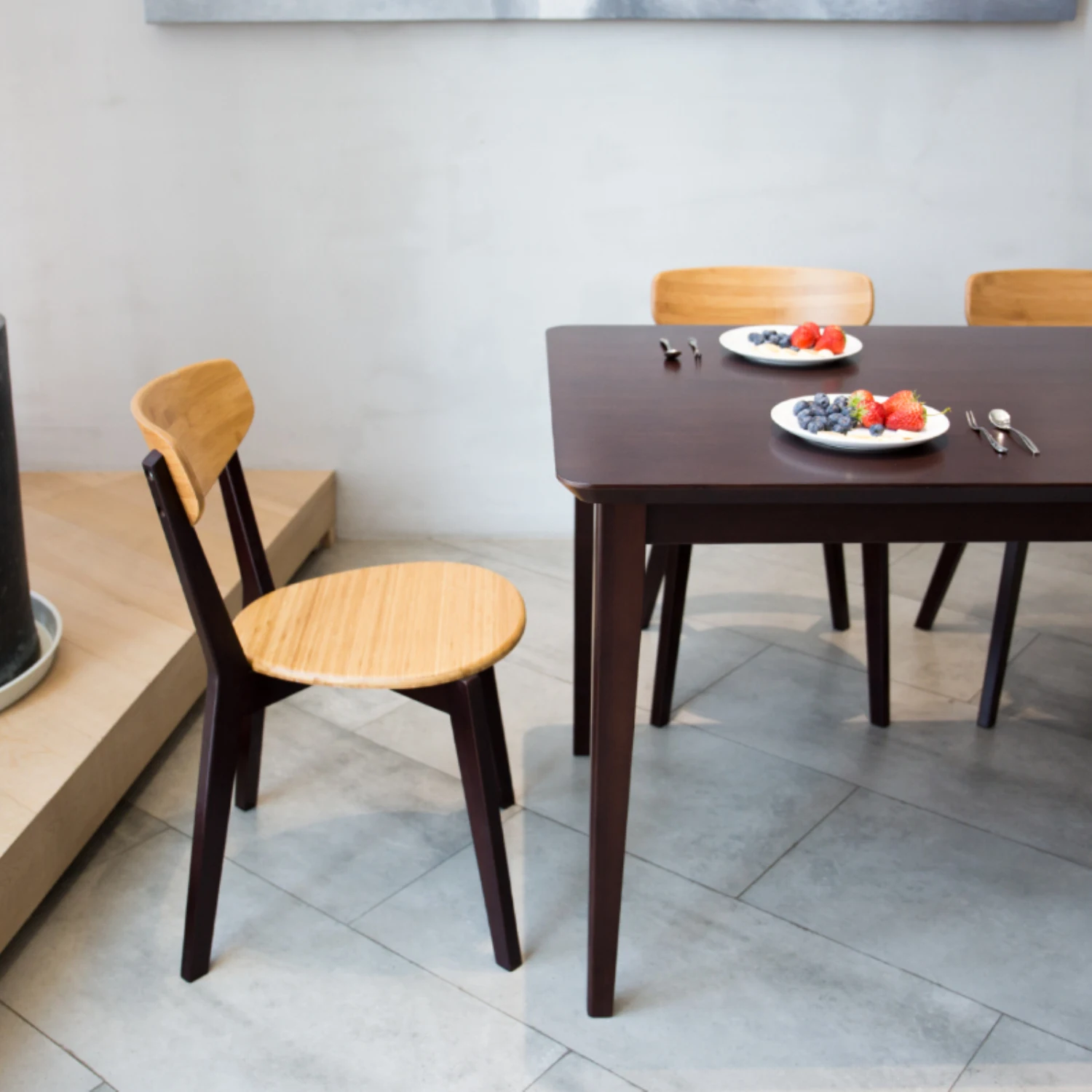 Мебель из бамбука для обеденного стола и стульев