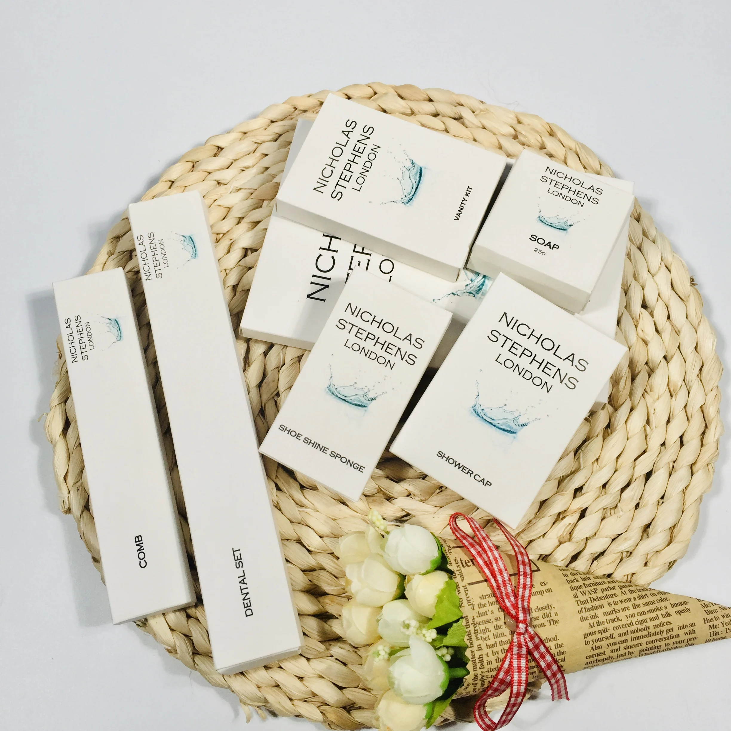 
Luxury Cheap Eco Friendly Hotel Amenities / Hotel Consumable Product / Bathroom Amenities Travel Set 