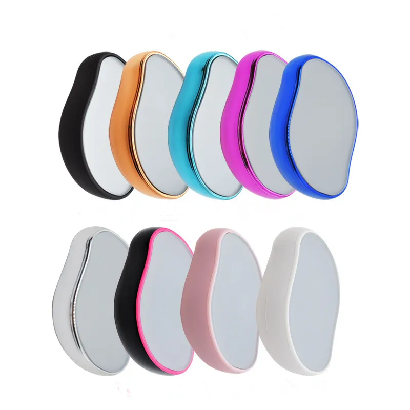 Hot Crystal Physical Hair Removal Eraser Glass Hair Remover Painless Epilator Easy Cleaning Reusable Body Care Depilation Tool