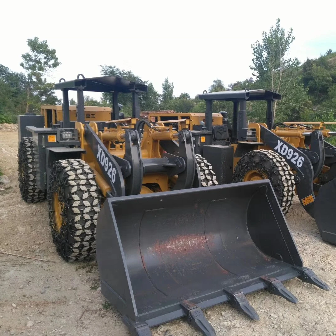 Underground mining Loader   XD929 diesel mining equipment  sell to africa