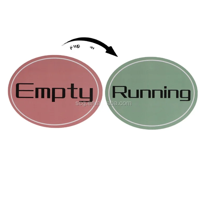 Die cut reusable Magnetic label refrigerator sticker