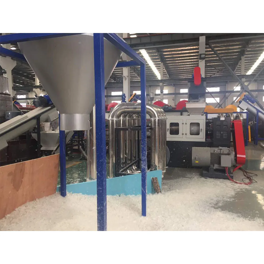 MUYBIEN Plastic Recycling PET PP PE Flakes Screw Feeder/Loader