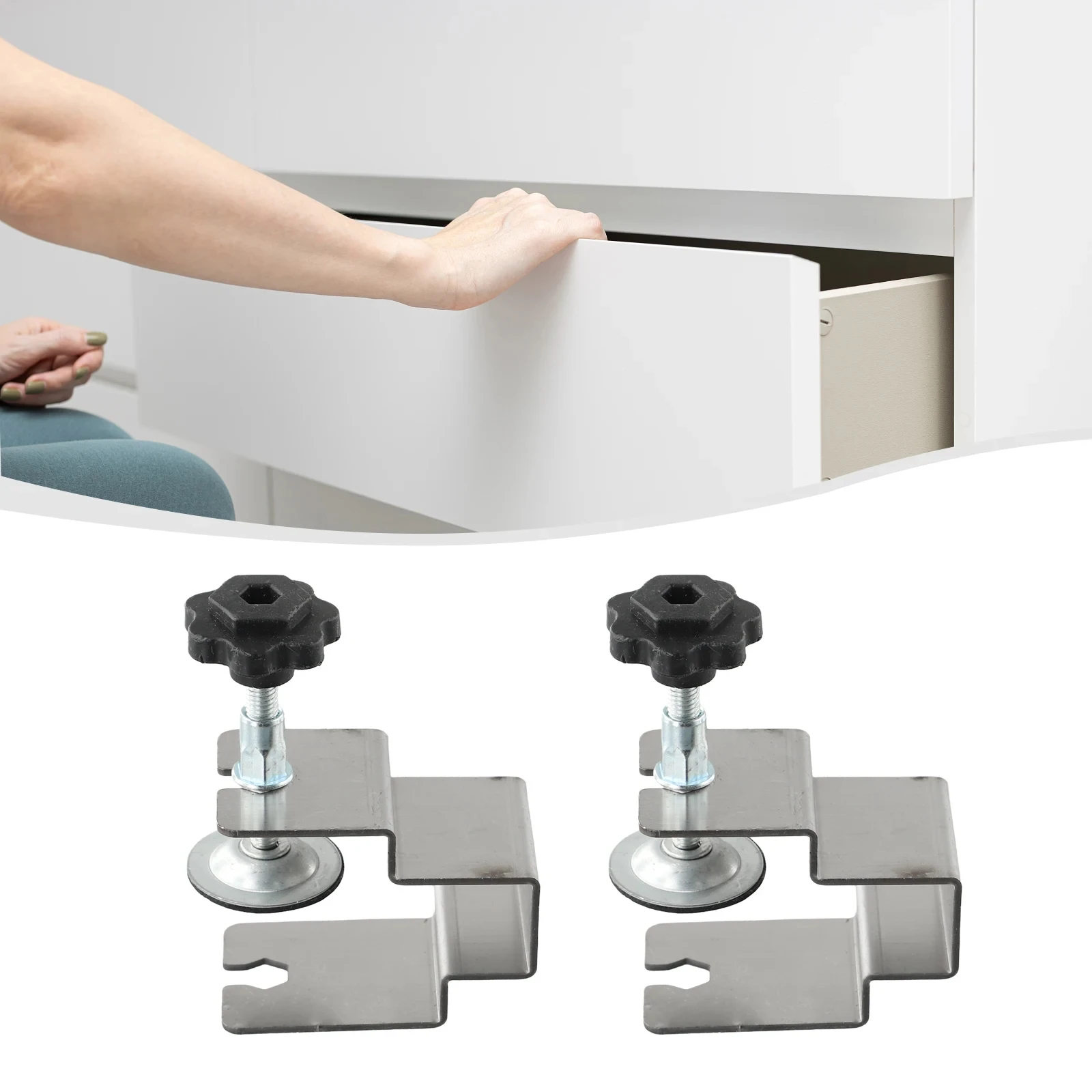 Woodworking Jig Cabinet Tool Drawer Front Installation Clamp Panel Clips Furniture Accessories Drawer Panel Clips Tools