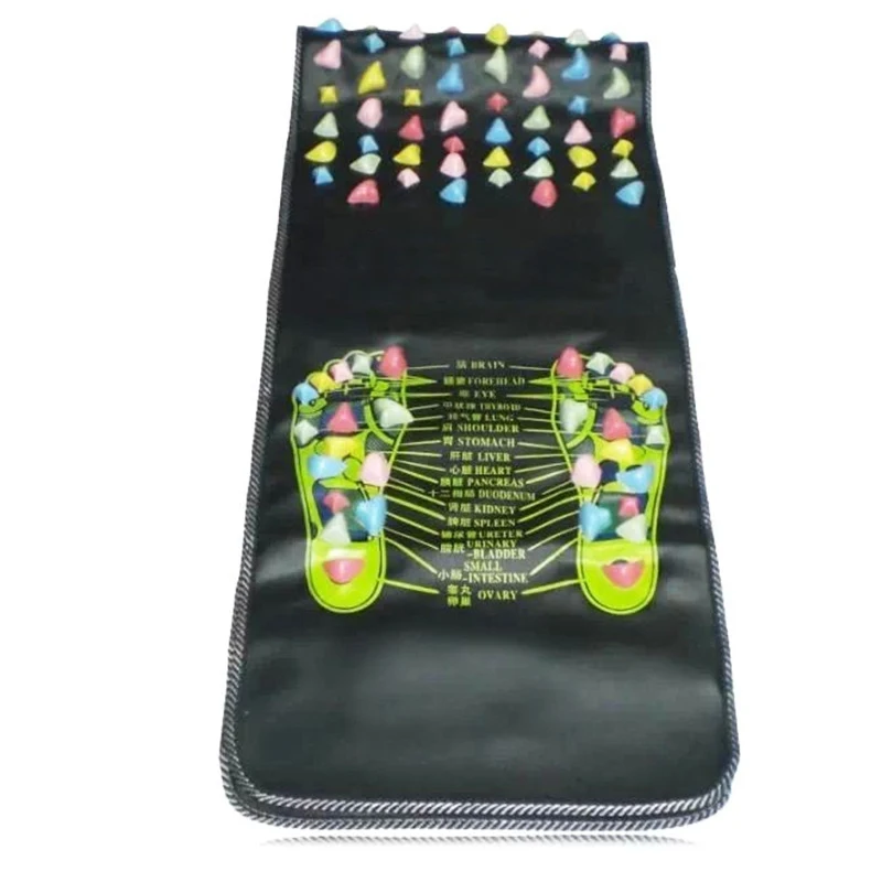 Acupuncture cobblestone foot reflex massage pad Walking stone massage pad to relax body pain health point foot massager
