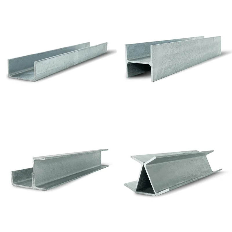 Изготовленный на заводе S235JR стальной H-образный столб H оцинкованный подпорный настенный столб
