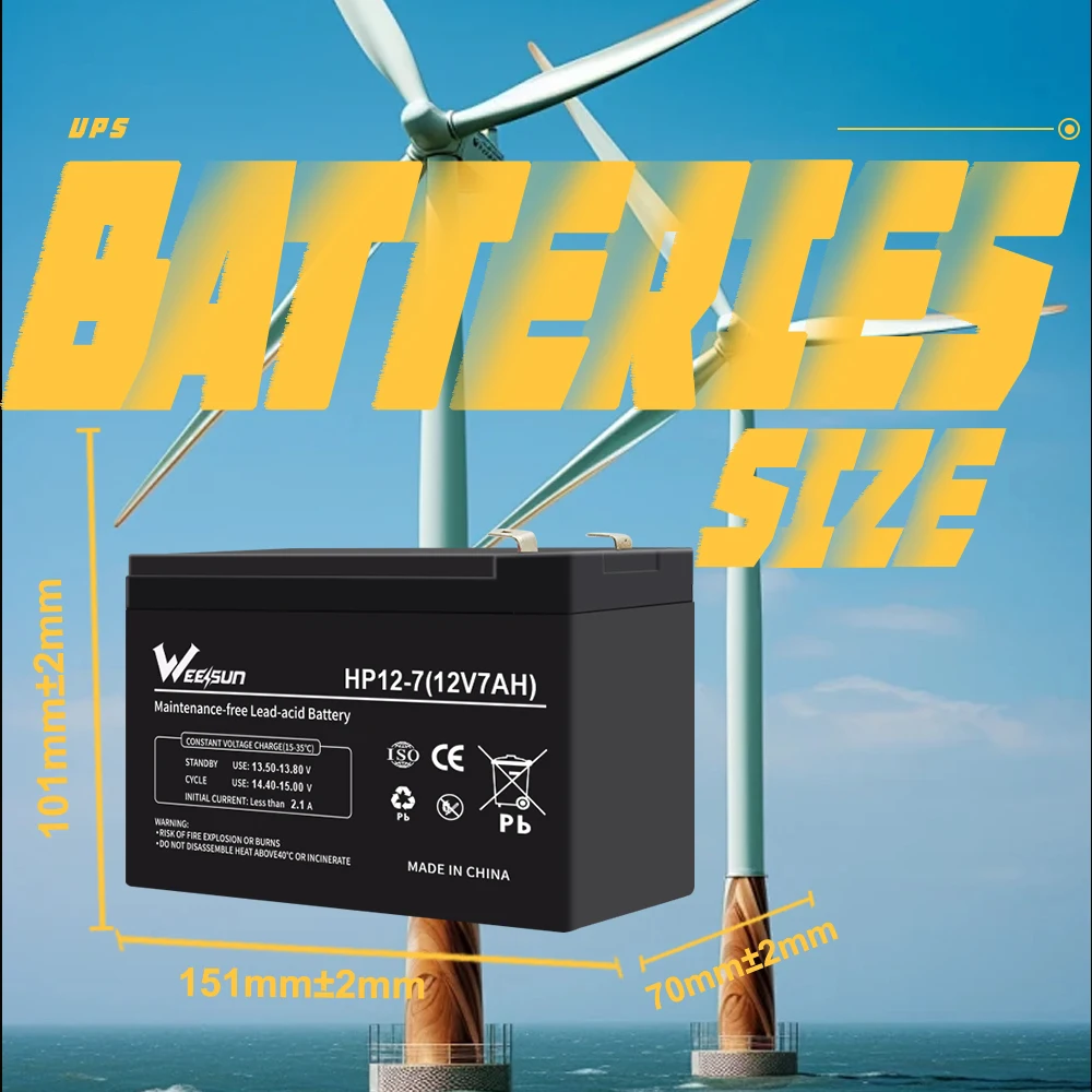 Factory direct sales 12v 7.2 ah 12v 7ah 12v9ah ups lead acid battery 12v for power supply access control kids toy car sprayer