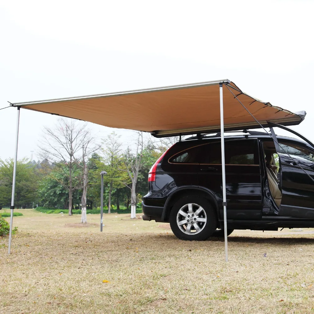 Палатка для кемпинга автомобиля 2x1 5 2x2 м 2 5x2 Toldo 4WD палатка на крышу тент 420D от солнца