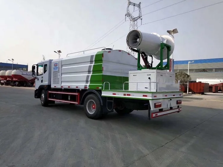 
12CBM Water Mist Spray Dust Suppression Truck Disinfectant Spray Truck 
