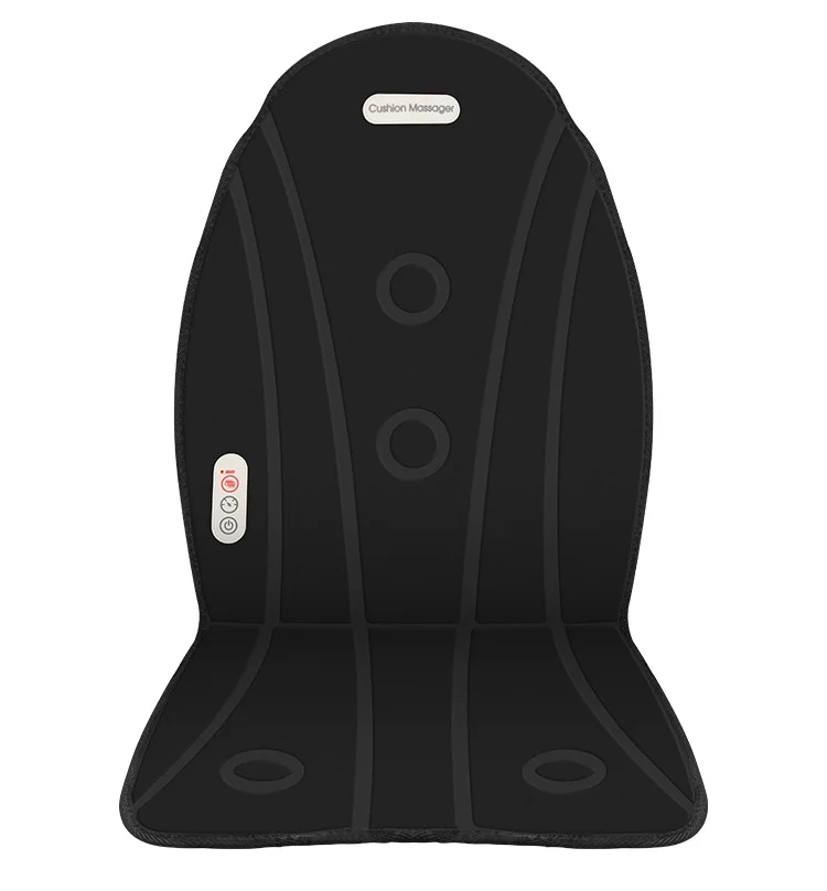 
Hot Selling Portable Full Body Vibration Massage Mat Car Seat Massage Cushion with Heating Use for Car Home Office 