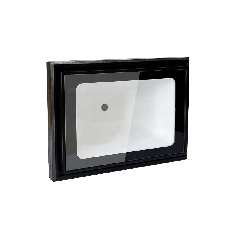 Большой 2D сканер штрих-кода с окошком, встроенный супер водонепроницаемый сканер штрих-кода OEM ODM USB RS232 CMOS Открытый сканер QR-кода для турникетов