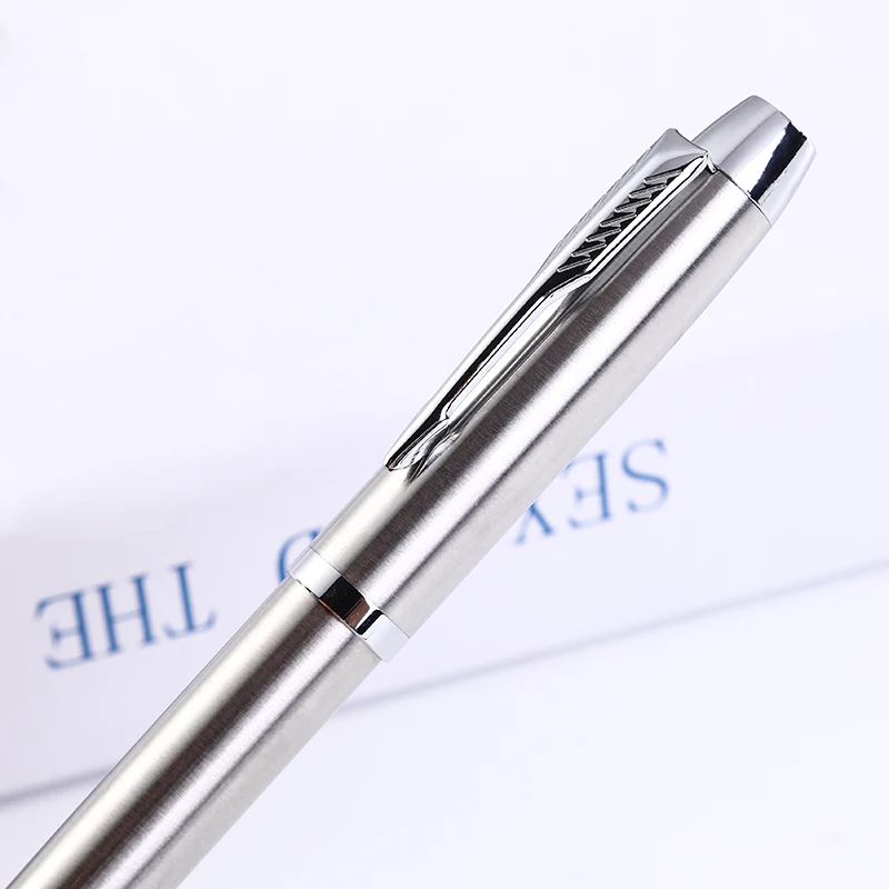 Metal Signature Pen Company Business Office Gift Pen Promotional Gift Custom Personalized Stainless Steel Pen