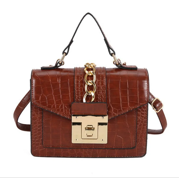 Luxury Fashion Designer Alligator Leather Purses And Handbags Ladies Hand Bag Womens Shoulder For Women - Buy Ladies Hand Bags W