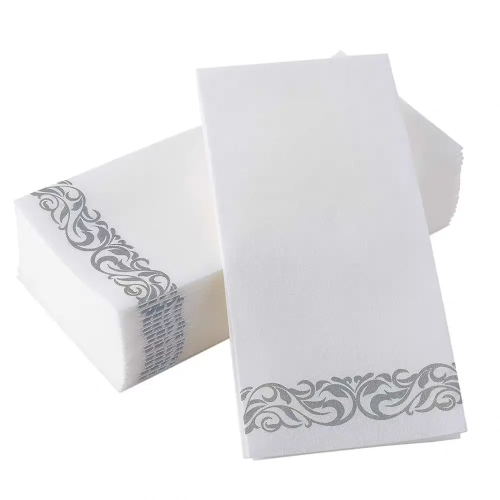 White Dust-free Paper Customization Printable logo Exquisite Design High Quality Dust-free Napkin