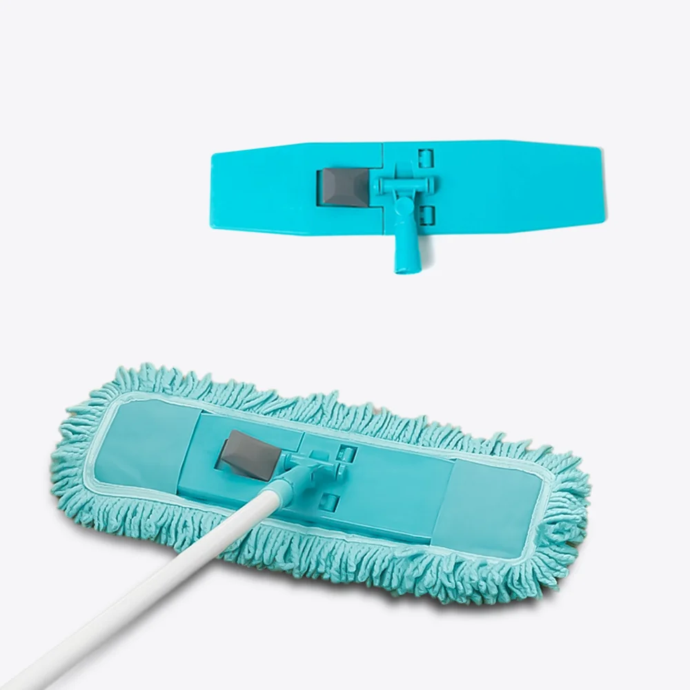 Factory Wholesale Highly Absorbent Telescopic Iron Pole Yarn Flat Mop Household Magic Cleaning Supplies
