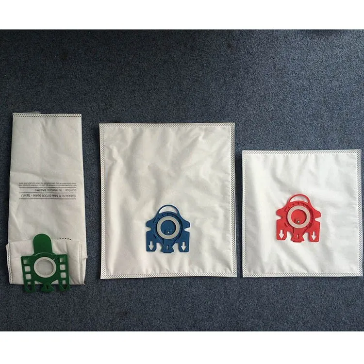 Non Woven Air Clean 3D Efficiency Vacuum Cleaner Dust Bags Replacement Vacuum Bags for Miele FJM 3D Vacuum Accessories Kit