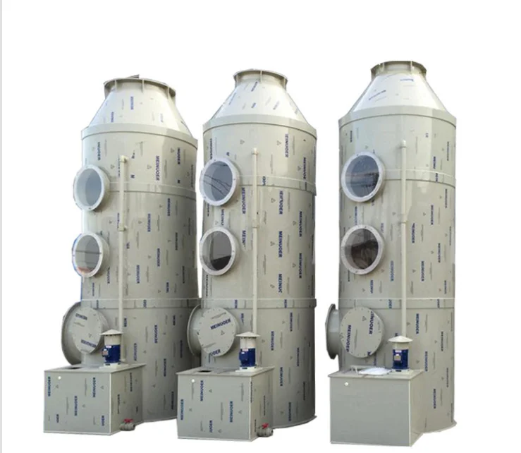 Изготовленный На Заказ скруббер нержавеющая сталь дезодорант кислотного тумана для сероочистки башня