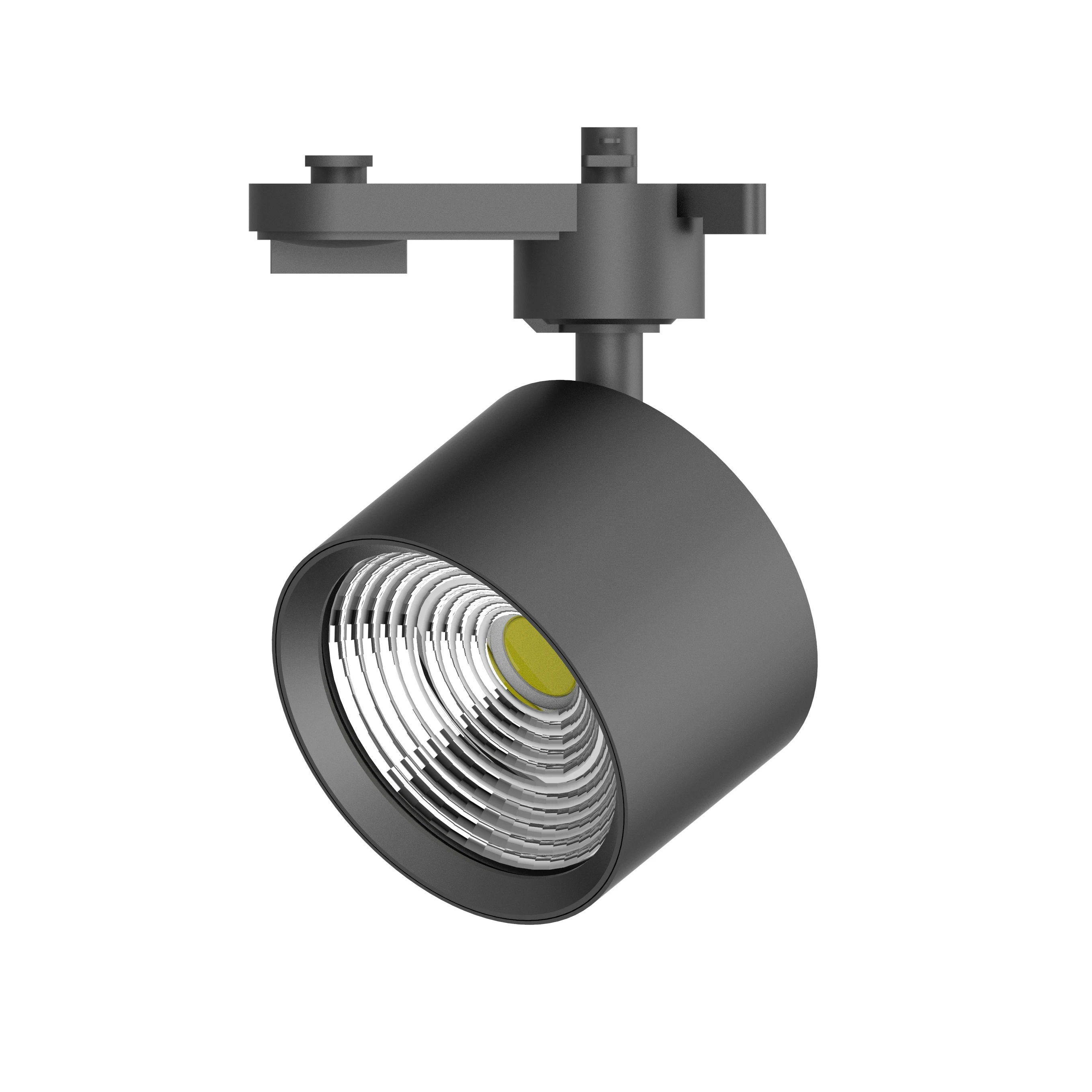 High Quality Unique Square Structural COB 10w 3000K Indoor Ceiling LED Track Light