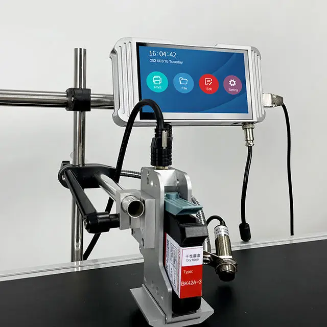 Cheapest Online Mini Printing Machine Automatic Poly Bag Printer High Quality PP bag Simple Inkjet printer for Plastic