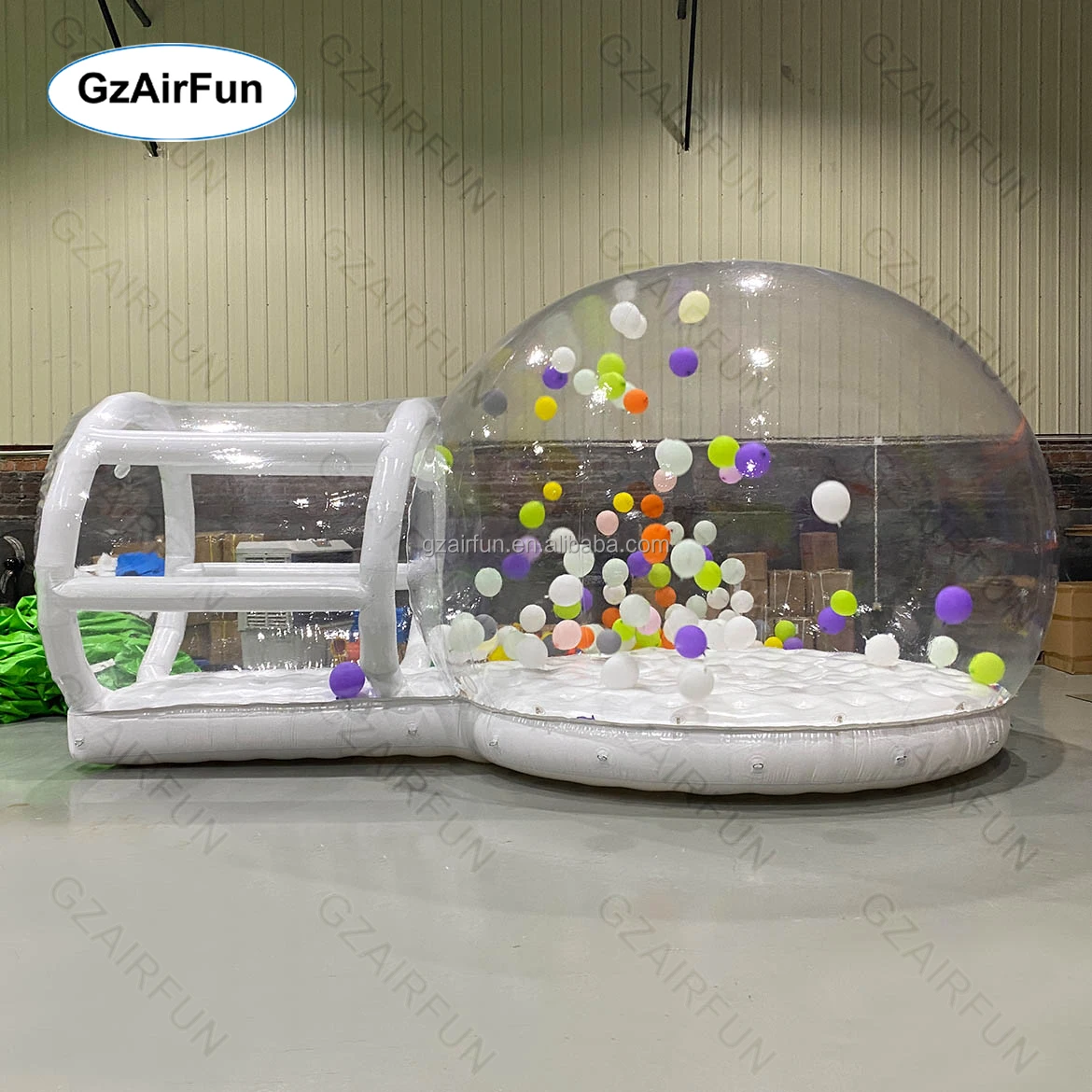 Custom new bubble bounce house soft play party equipment inflatable bouncing bubbles