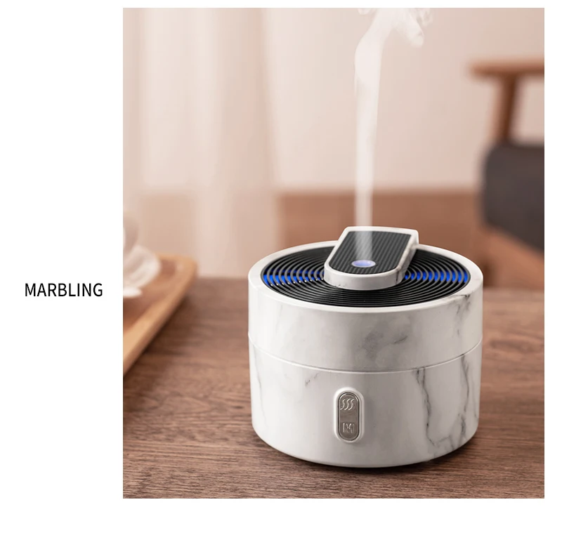 Ultrasonic Diffuser Cool Mist Car Humidifier Changeable Colors LED Light Essential Diffuser