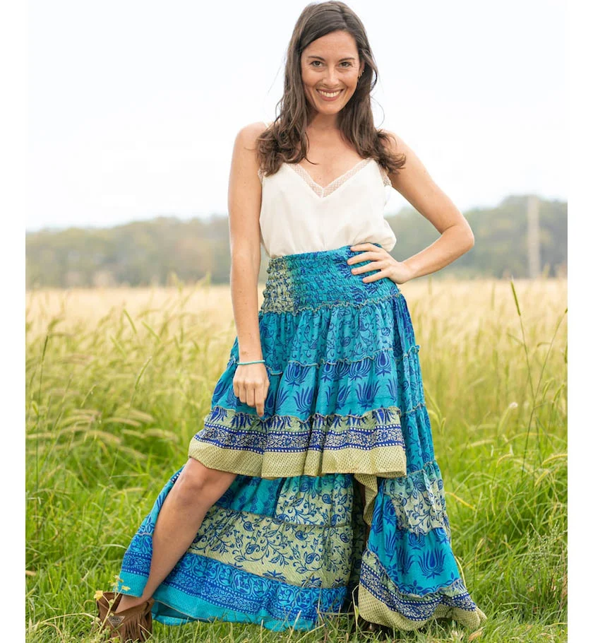 Купить прямо у производителя женской одежды шелковое платье-юбка