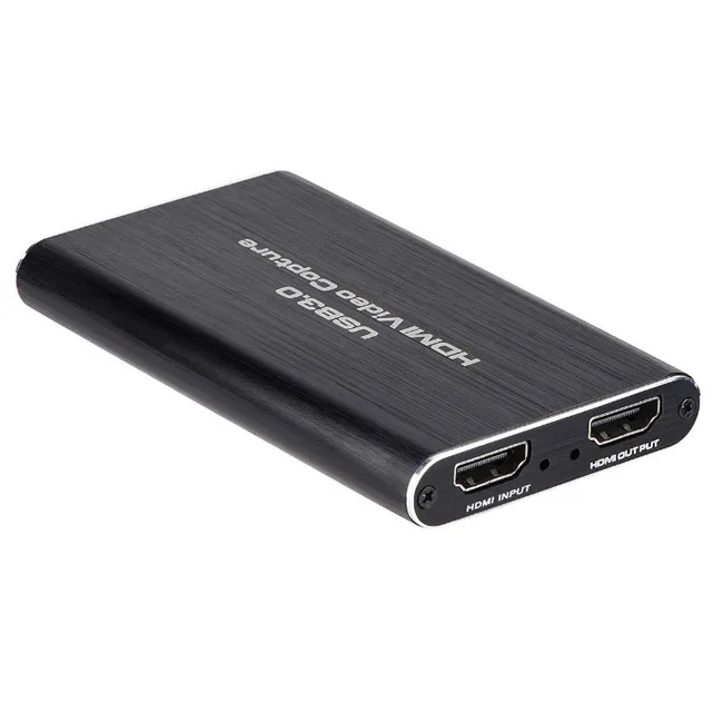 HDMI-IN видеозахвата USB3.0 1080P 60FPS карта захвата коробка для Windows Linux