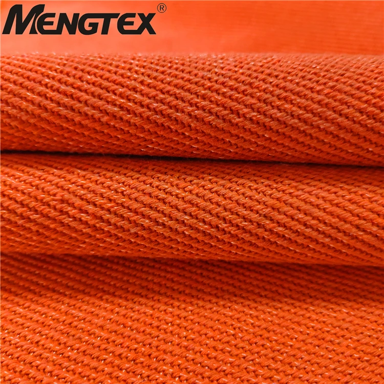 Colored orange dog bite resistant fabric dog train product polyester fabric for dog sofa toy