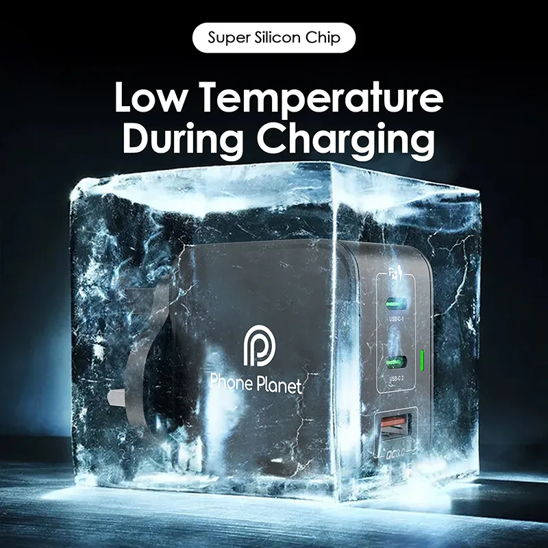 UK US EU GaN Fast Charging 65W Wall Charger USB C Mobile Phone Charger For Android iphone 14 13 Samsung S21 22 Macbook pro