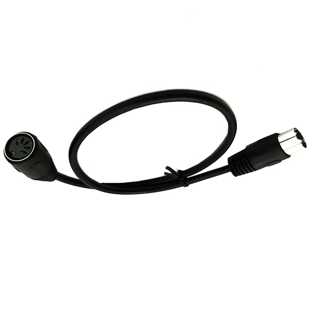 ERE MIDI 5-Pin DIN Male to Female Audio MIDI Extension Cable for MIDI Keyboard (Synthesizer, Organ, Electric Piano, MIDI Guitar