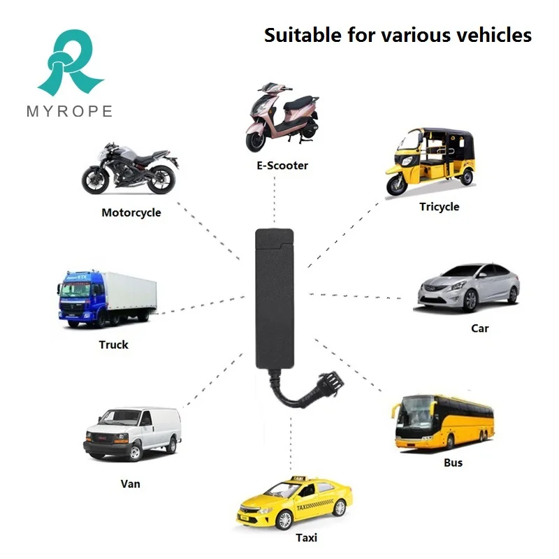 Real Time Tracking Mini size Motorcycle Ios Android APP GPS Locator for Vehicle GPS Tracker