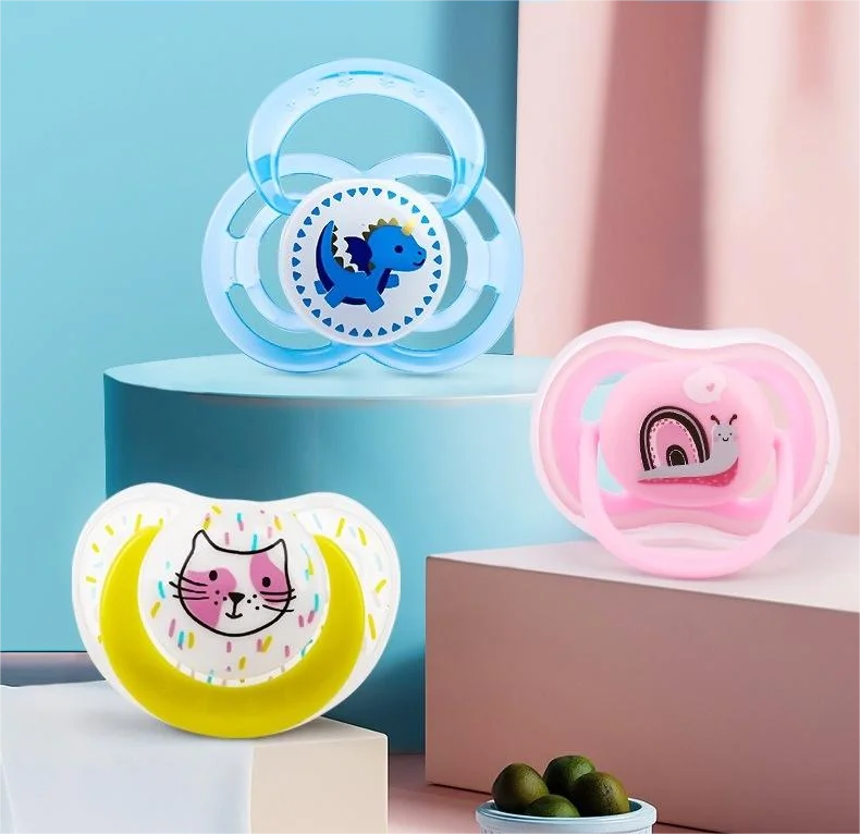 customizable baby teething pacifier clip silicone sterilizer pacifier baby