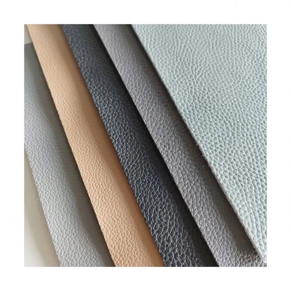 Anti-Scratch Vegan Pu Cork Leather Bio Leather Cork Fabric, Design Recycled Elastic Soft Pvc Vinyl Synthetic Leather