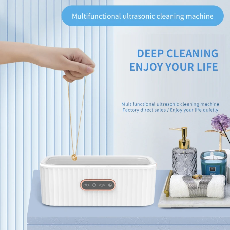 USB Powered Electric Household and Industrial Ultrasonic Cleaner Mini Ultrasonic Jewelry Cleaner for Car Application