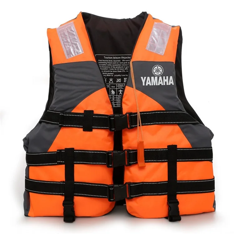 Newest best selling personalized adult professional kayak offshore work portable oxford swimming life jacket