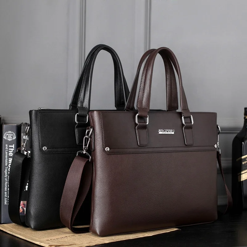 2020 business leather messenger laptop bag leather laptop bag for men private label laptop bag