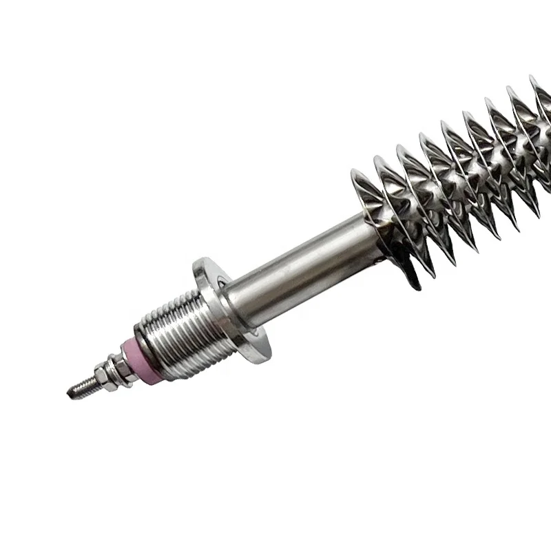 120V 220V 240V Electrical Finned Tubular Heater U Shaped Finned Heating Element For  Load Bank