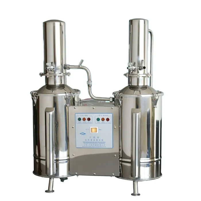 CHINCAN DZ5C DZ10C DZ20C High Quality Stainless Steel Electric Double Water Distiller distilled water machine
