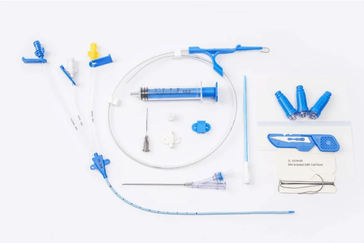 Medical disposable products central venous femoral catheter